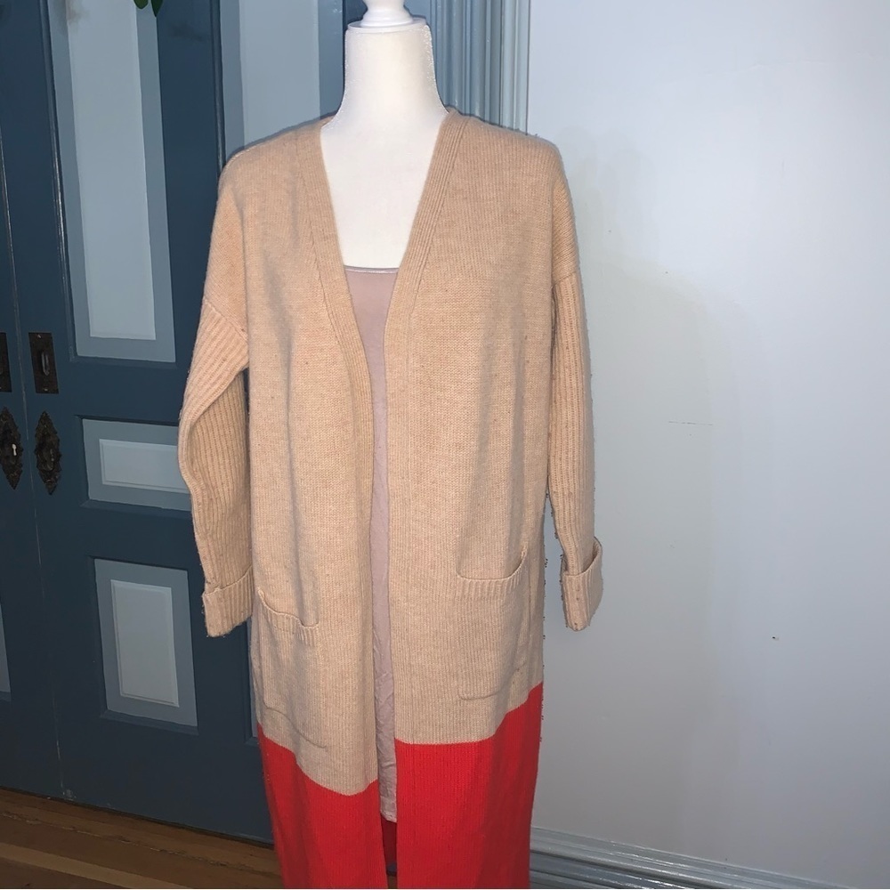Tabula Rasa Long Open Cardigan Size Small - Picture 7 of 13